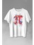 Matematik Sembölü Pi Sayısı 3,14 14 Mart Günü Baskılı Tişört T-Shirt Beyaz 1