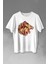 Aslan Lion Head Champion Şampiyon Kral King Galata Baskılı Tişört T-Shirt Beyaz 1
