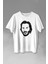 John Wick Keanu Reeves Charles Portre Silüeti Baskılı Tişört T-Shirt Beyaz 1