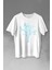 Nature Hayat Ağacı Kuru Ağaç Silüeti Baskılı Tişört T-Shirt Beyaz 1