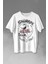 Shark Team Köpek Balığı Boks Fight Dövüşü Baskılı Tişört T-Shirt Beyaz 1