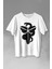 Kobe Bryant Black Mamba Snake Nba Basketball Baskılı Tişört T-Shirt Beyaz 1