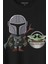 Baby Yoda Mando Figür The Mandalorian Bebek Yoda Star Wars Baskılı Tişört T-Shirt 2