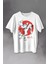 Kung Fu Uzak Doğu Spor Japonca Japanese Baskılı Tişört T-Shirt Beyaz 1