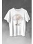 Hayat Ağacındaki Kırmızı Salıncak Kuru Ağaç Baskılı Tişört T-Shirt Beyaz 1