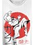 Kung Fu Uzak Doğu Spor Japonca Japanese Baskılı Tişört T-Shirt Beyaz 2