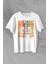 Müzik Music On Kaset Teyp Baskılı Tişört T-Shirt Beyaz 1