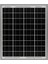25 Watt 12V Monokristal Güneş Paneli Lexron 1