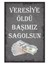 Veresiye Öldü Başımız Sağolsun Ahşap Poster 1