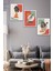 3 Parça Renkli Modern Bohem Tarzda Uv Baskı Mdf Tablo Seti 1