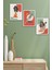 3 Parça Renkli Modern Bohem Tarzda Uv Baskı Mdf Tablo Seti 3