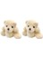 1.97INCH Mini Ortak Bear ve Tavşan Peluş Oyuncak 1:12 Dollhouse Dekor Oyuncakları (Yurt Dışından) 2