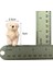 1.97INCH Mini Ortak Bear ve Tavşan Peluş Oyuncak 1:12 Dollhouse Dekor Oyuncakları (Yurt Dışından) 4