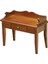 2pcs 1:12 Bebek Evi Shabby Masif Ahşap Masa ve Mobilya Ahşap Merkez Tablo ve Sandalye (Yurt Dışından) 2