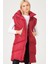 Z6743 Dewberry Bayan Yelek-Bordo 1