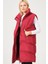 Z6743 Dewberry Bayan Yelek-Bordo 3