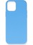 iPhone 12 Mini Kılıf Nano Içi Kadife Silikon - Mavi 1