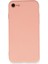 iPhone 7 Kılıf Nano Içi Kadife Silikon - Pembe 1