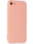 iPhone 7 Kılıf Nano Içi Kadife Silikon - Pembe 3