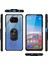 Xiaomi Poco X3 Kılıf Silikon Kenarlı Yüzüklü Manyetik Mola Kapak 4