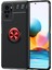 Xiaomi Redmi Note 10S Kılıf Yüzüklü Manyetik Ravel Silikon 1