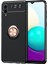Samsung Galaxy A02 Kılıf Yüzüklü Manyetik Ravel Silikon 1