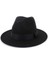 Vintage Fedora Erkekler Yün Geniş Ağız Üst Şapka(Yurt Dışından) 1