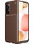 Samsung Galaxy A52 Kılıf Karbon Desenli Lux Negro Silikon 1