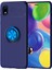 Galaxy A01 Core Kılıf Yüzüklü Manyetik Ravel Silikon 1