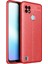 Realme C21 Kılıf Deri Desenli Lux Niss Silikon 1