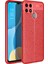 Oppo A15S Kılıf Deri Desenli Lux Niss Silikon 1