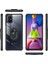 Samsung Galaxy M51 Kılıf Renkli Silikon Kenarlı Yüzüklü Manyetik Mola Kapak 4