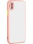 Apple Iphone X-Xs Kılıf Renkli Kenarlı Kamera Korumalı Buzlu Hux Kapak 1