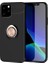 Apple Iphone 12 Kılıf Yüzüklü Manyetik Ravel Silikon 1