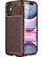 Apple Iphone 12 Kılıf Karbon Desenli Lux Negro Silikon 1