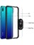 Huawei Y7 Prme 2019 Kılıf Silikon Kenarlı Yüzüklü Manyetik Mola Kapak 2