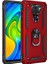 Xiaomi Redmi Note 9 Kılıf Ultra Korumalı Yüzüklü Manyetik Vega Kapak 1