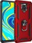 Xiaomi Redmi Note 9 Pro Kılıf Ultra Korumalı Yüzüklü Manyetik Vega Kapak 1