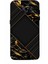 Samsung Galaxy S7 Edge Kılıf Baskılı Siyah Mermer Desenli Zipax A++ Silikon - 2106 1