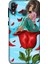 Deste Samsung Galaxy M20 Kılıf Gül ve Kız Baskılı Desenli Silikon Kılıf A++-8139 1