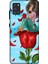 Deste Samsung Galaxy A21S Kılıf Gül ve Kız Baskılı Desenli Silikon Kılıf A++-8139 1