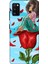 Deste Samsung Galaxy A41 Kılıf Gül ve Kız Baskılı Desenli Silikon Kılıf A++-8139 1