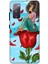 Deste Samsung Galaxy S20 Fe Kılıf Gül ve Kız Baskılı Desenli Silikon Kılıf A++-8139 1