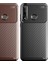 Huawei Y6P Kılıf Karbon Desenli Lux Negro Silikon 4