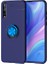 Huawei Y8P Kılıf Yüzüklü Manyetik Ravel Silikon 1