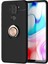 Xiaomi Redmi Note 9 Kılıf Yüzüklü Manyetik Ravel Silikon 1
