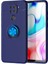 Xiaomi Redmi Note 9 Kılıf Yüzüklü Manyetik Ravel Silikon 1