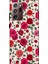 Deste Samsung Galaxy Note 20 Ultra Kılıf Kırmızı Güller Baskılı Desenli Silikon Kılıf A++-8028 1