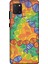 Deste Samsung Galaxy A81 Kılıf Dna Baskılı Desenli Silikon Kılıf A++-8113 1