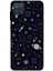 Deste Samsung Galaxy A12 Kılıf Yıldız Gezegen Baskılı Desenli Silikon Kılıf A++-8185 1